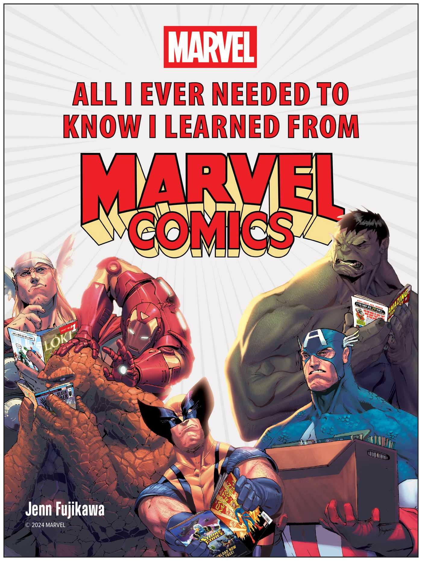 Vorderes Coverbild All I Ever Needed to Know I Learned from Marvel Comics