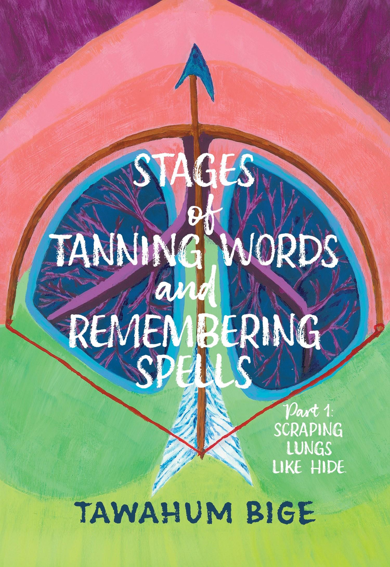 Vorderes Coverbild Stages of Tanning Words and Remembering Spells