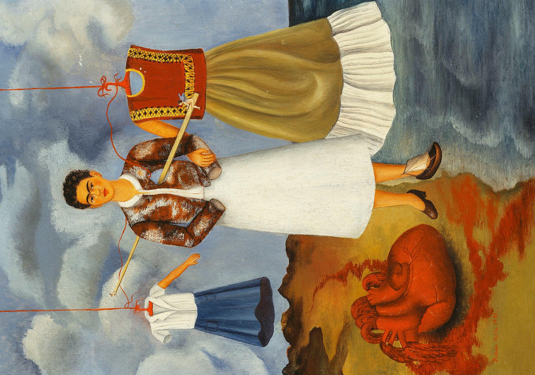 Beispielinhalt (Bild) Postkarten-Set Frida Kahlo