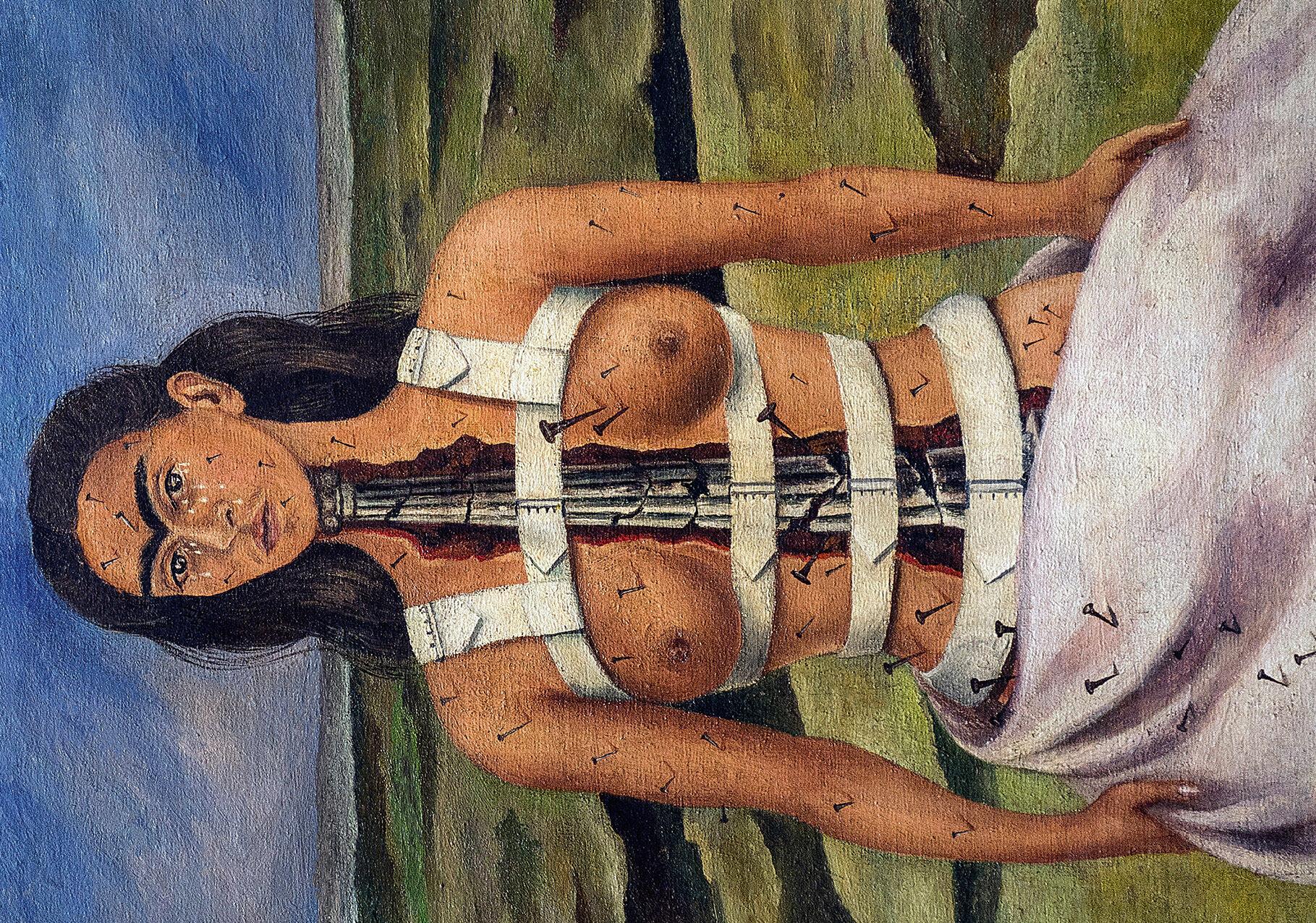 Beispielinhalt (Bild) Postkarten-Set Frida Kahlo