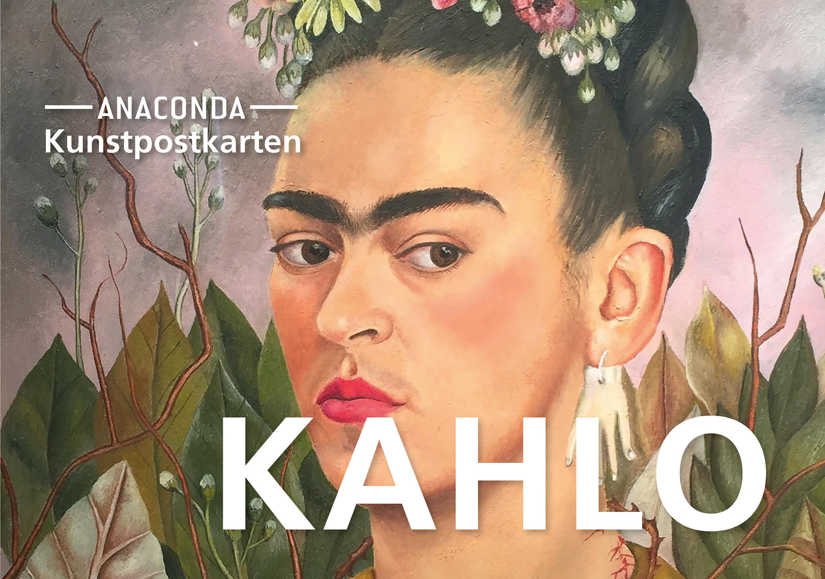 Vorderes Coverbild Postkarten-Set Frida Kahlo
