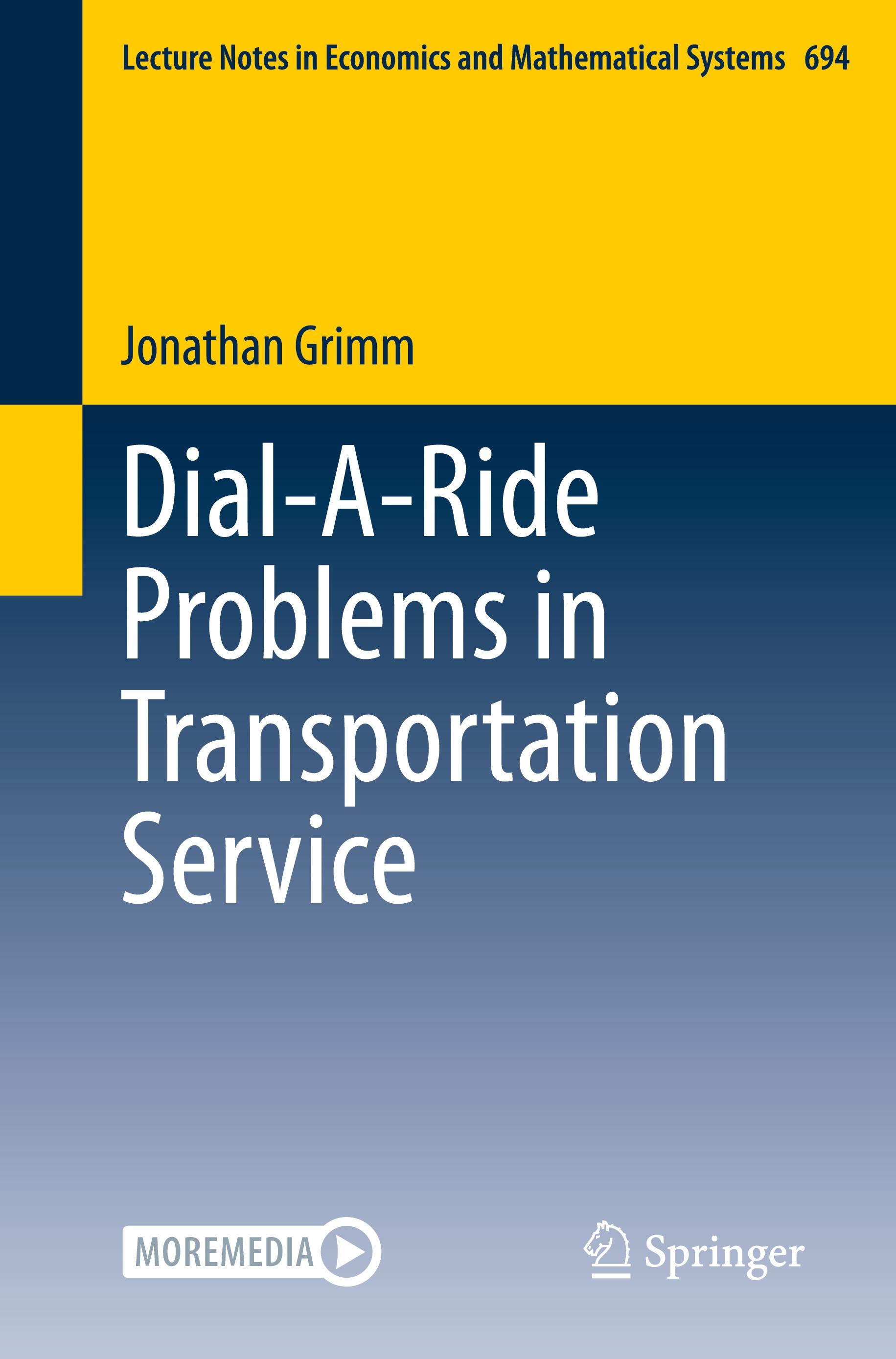 Vorderes Coverbild Dial-A-Ride Problems in Transportation Service