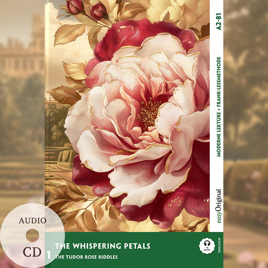 Vorderes Coverbild The Whispering Petals - Englische Krimi-Lektüre A2-B1 (+ Audio-CD)