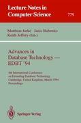 Vorderes Coverbild Advances in Database Technology - EDBT '94