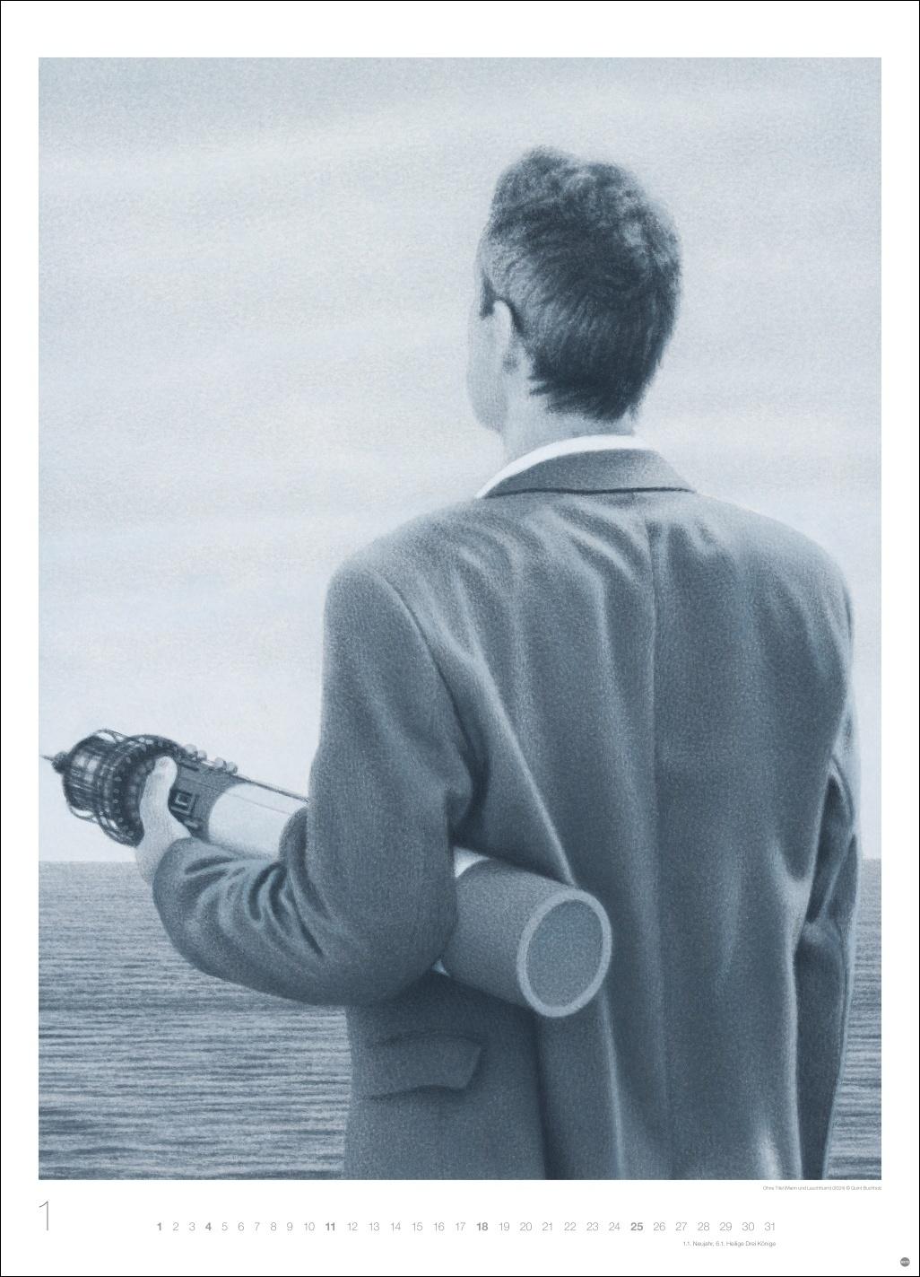 Beispielinhalt (Bild) Quint Buchholz: Augenblicke Kalender 2026