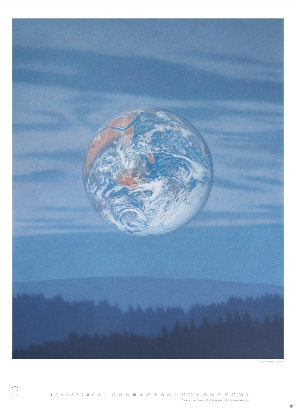 Beispielinhalt (Bild) Quint Buchholz: Augenblicke Kalender 2026