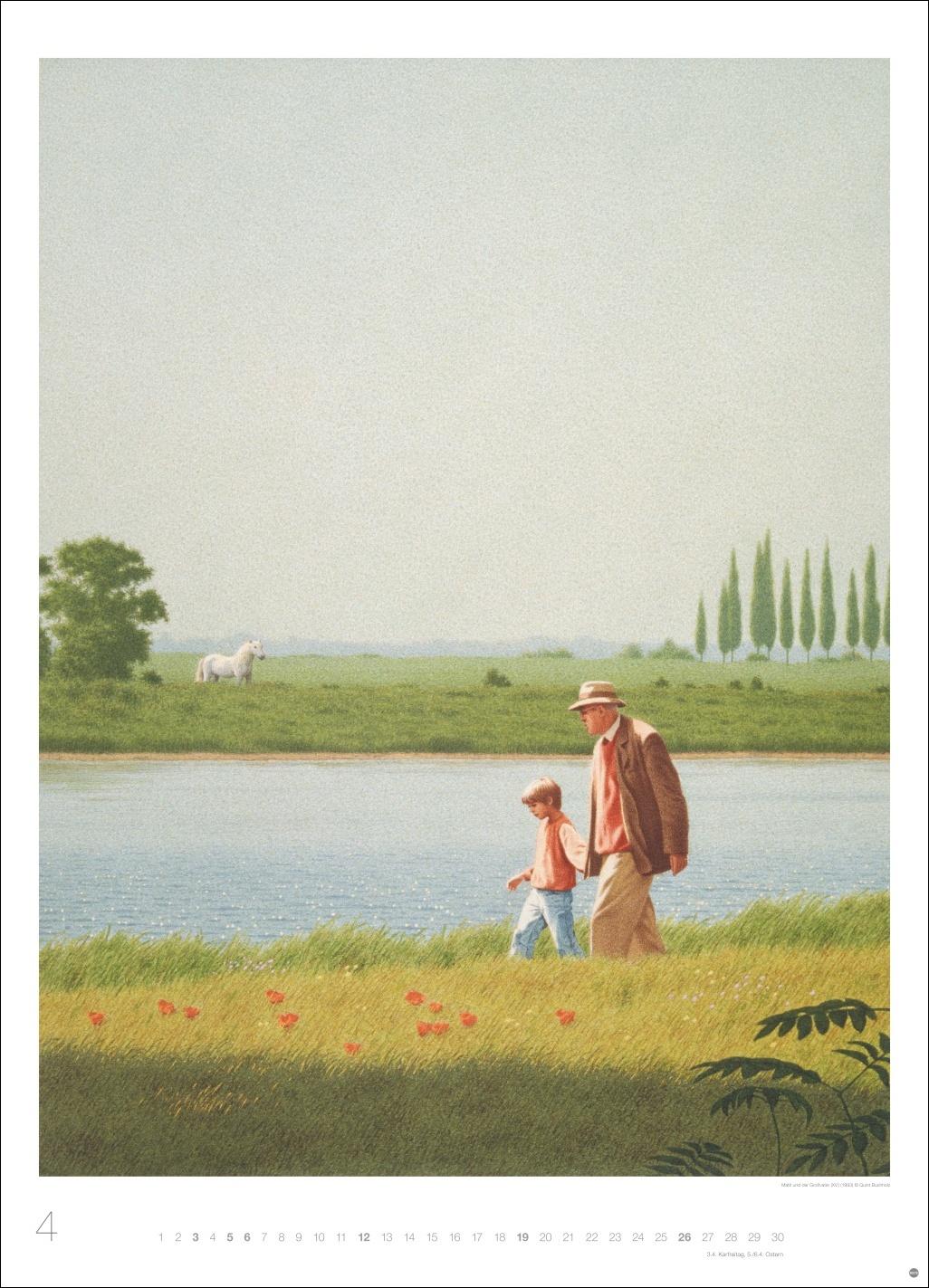 Beispielinhalt (Bild) Quint Buchholz: Augenblicke Kalender 2026