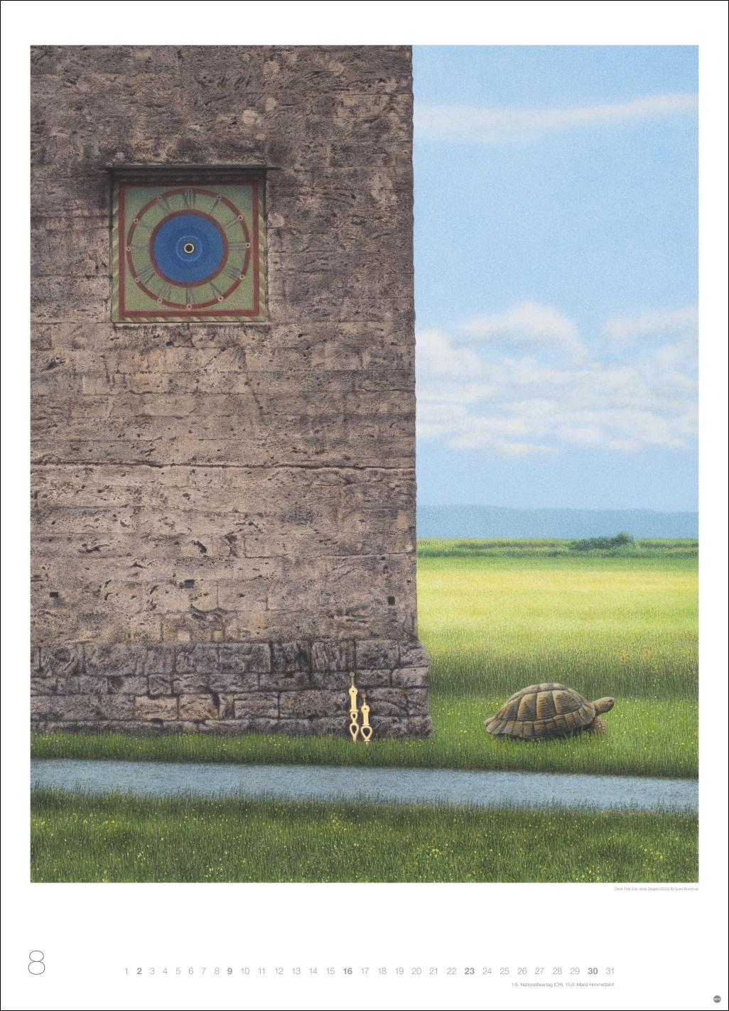 Beispielinhalt (Bild) Quint Buchholz: Augenblicke Kalender 2026