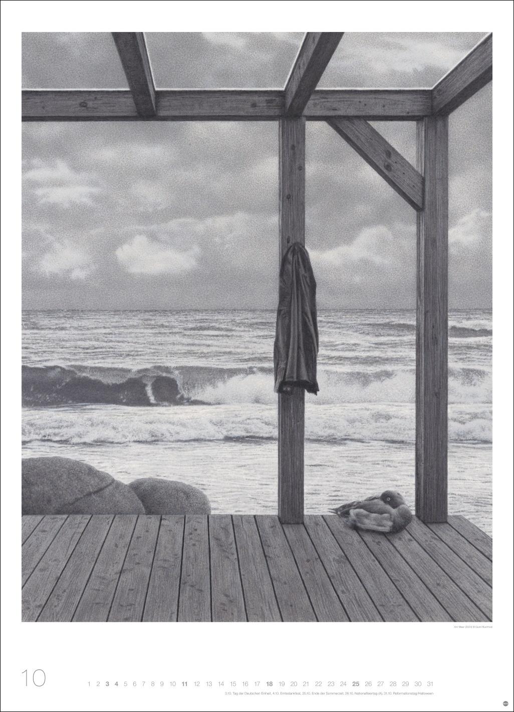 Beispielinhalt (Bild) Quint Buchholz: Augenblicke Kalender 2026