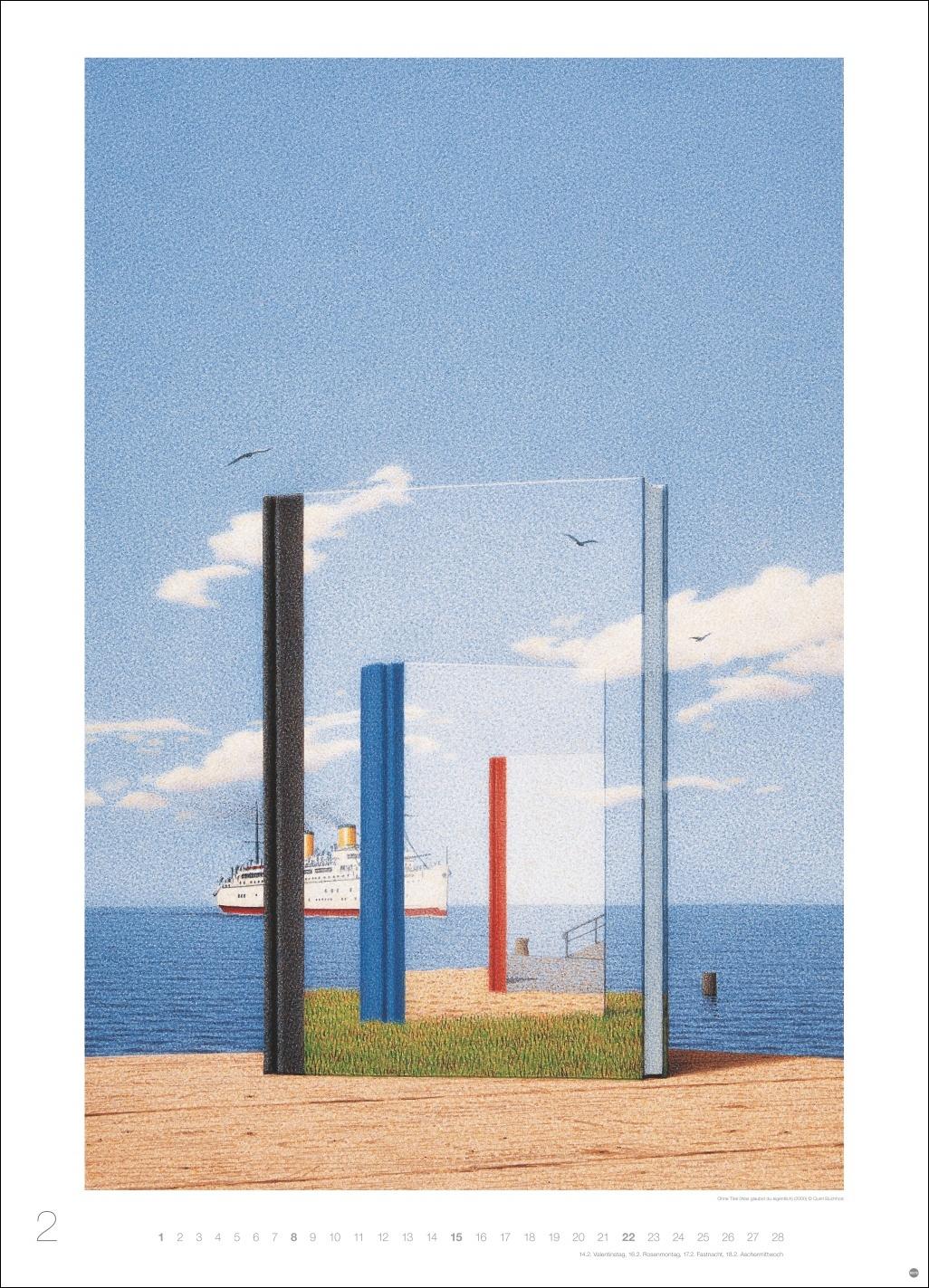 Beispielinhalt (Bild) Quint Buchholz: Augenblicke Kalender 2026