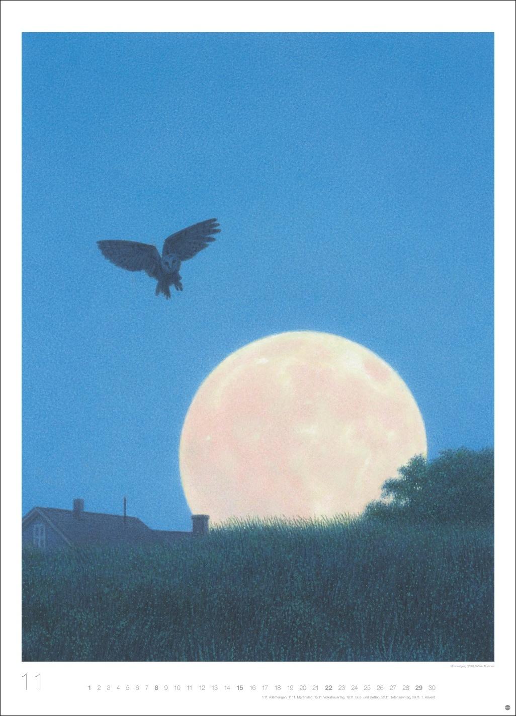 Beispielinhalt (Bild) Quint Buchholz: Augenblicke Kalender 2026