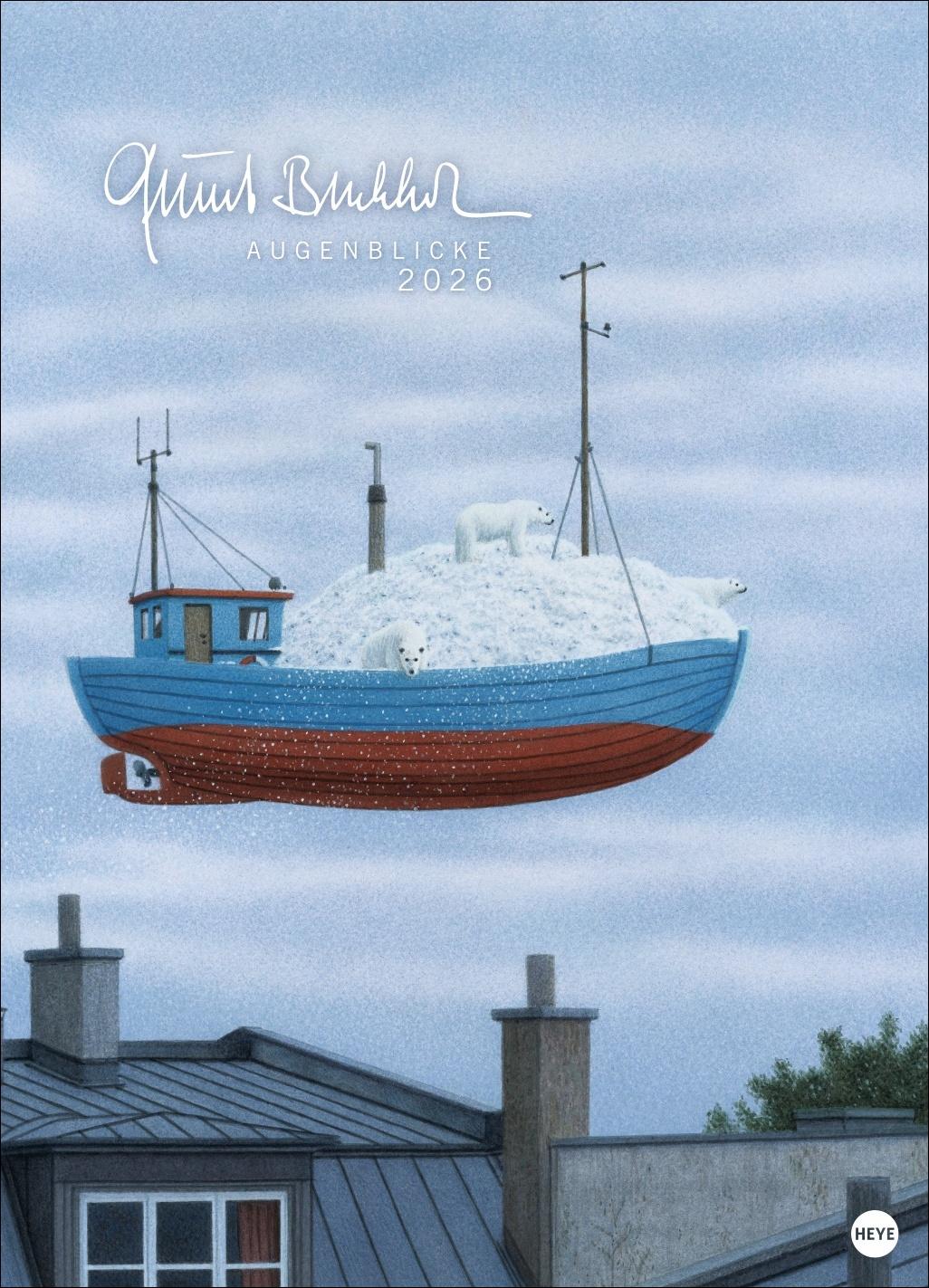 Vorderes Coverbild Quint Buchholz: Augenblicke Kalender 2026