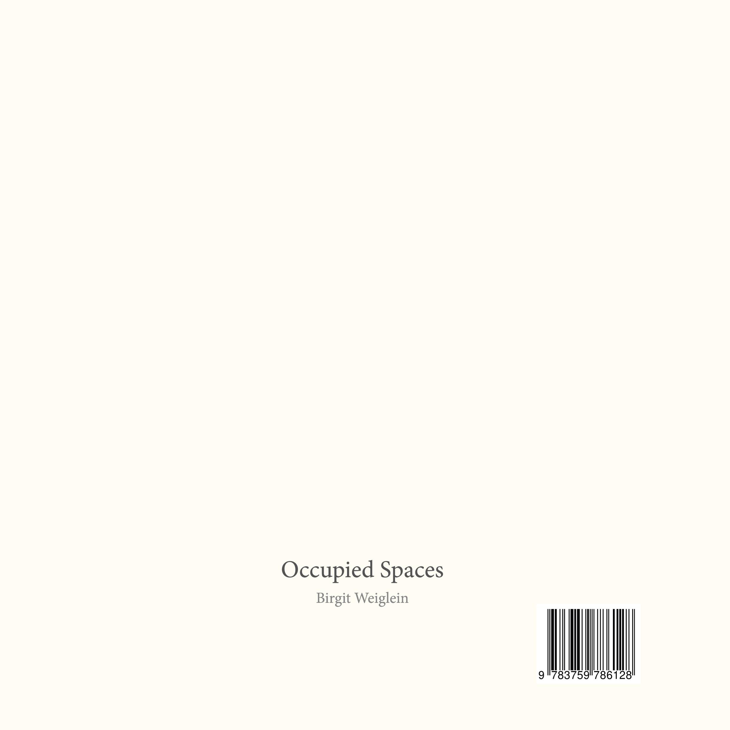 Rückseitencover Occupied Spaces