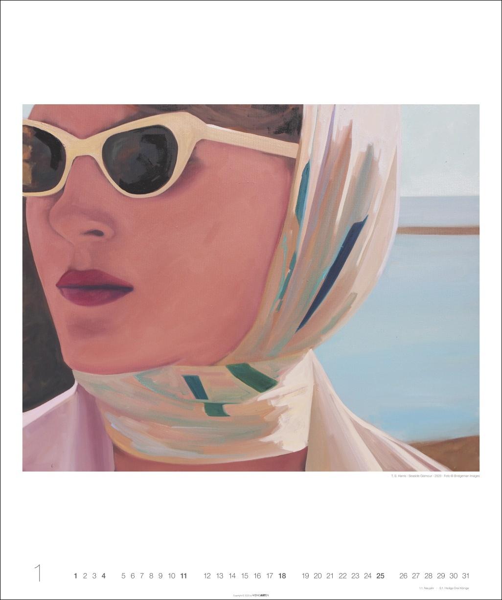 Beispielinhalt (Bild) Summertime - T.S.Harris Kalender 2026