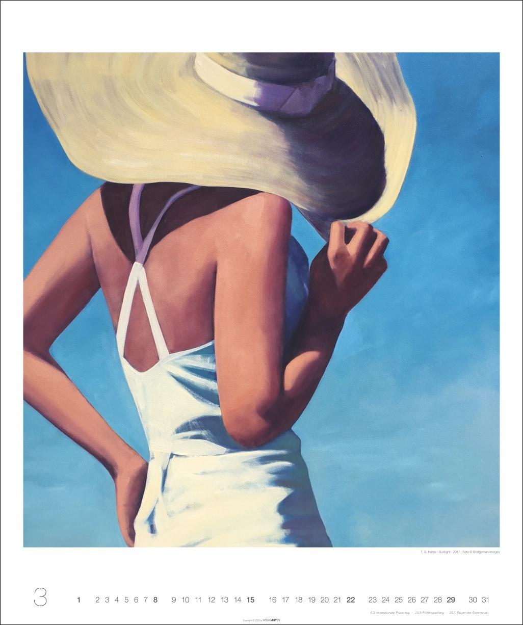 Beispielinhalt (Bild) Summertime - T.S.Harris Kalender 2026