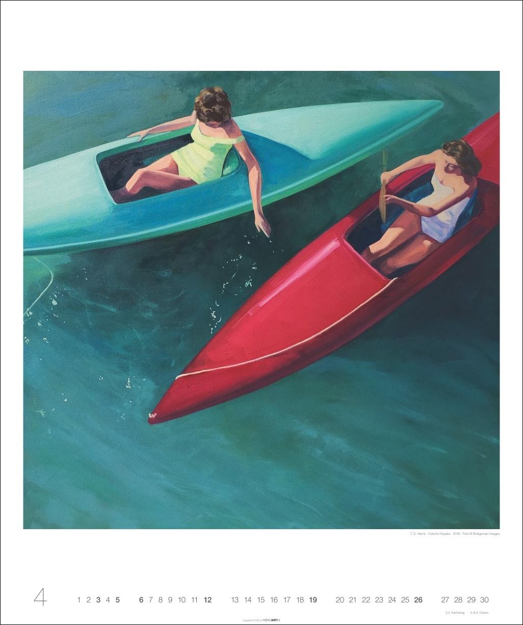 Beispielinhalt (Bild) Summertime - T.S.Harris Kalender 2026