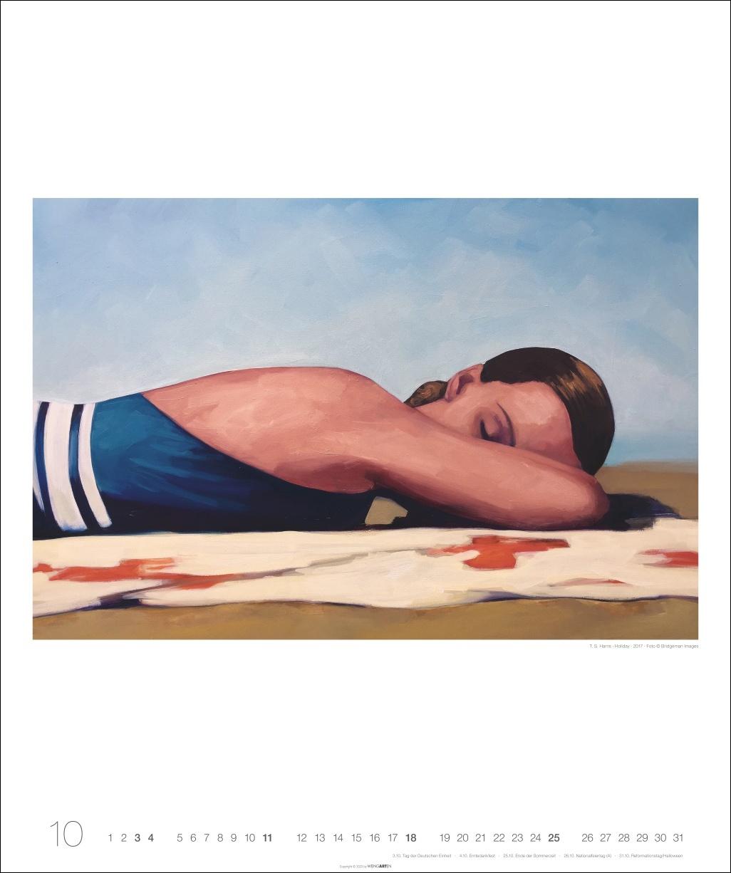 Beispielinhalt (Bild) Summertime - T.S.Harris Kalender 2026