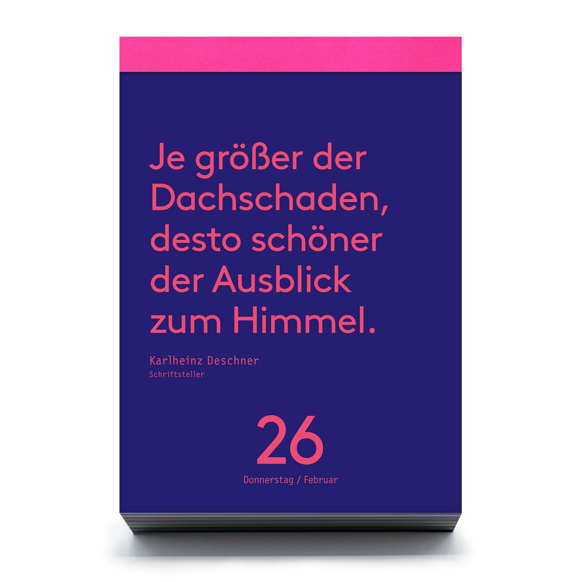 Beispielinhalt (Bild) Denkpause 2026