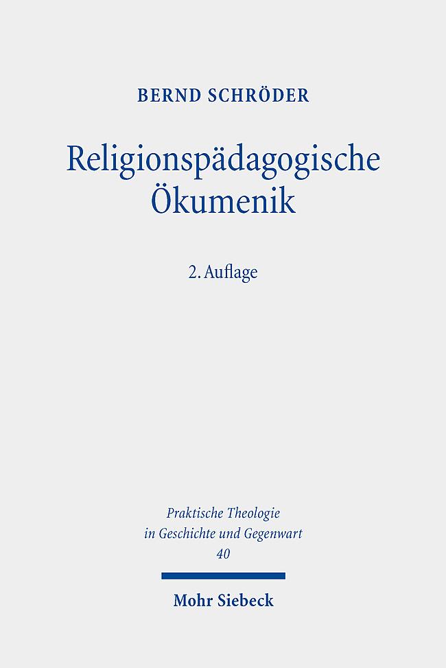 Vorderes Coverbild Religionspädagogische Ökumenik