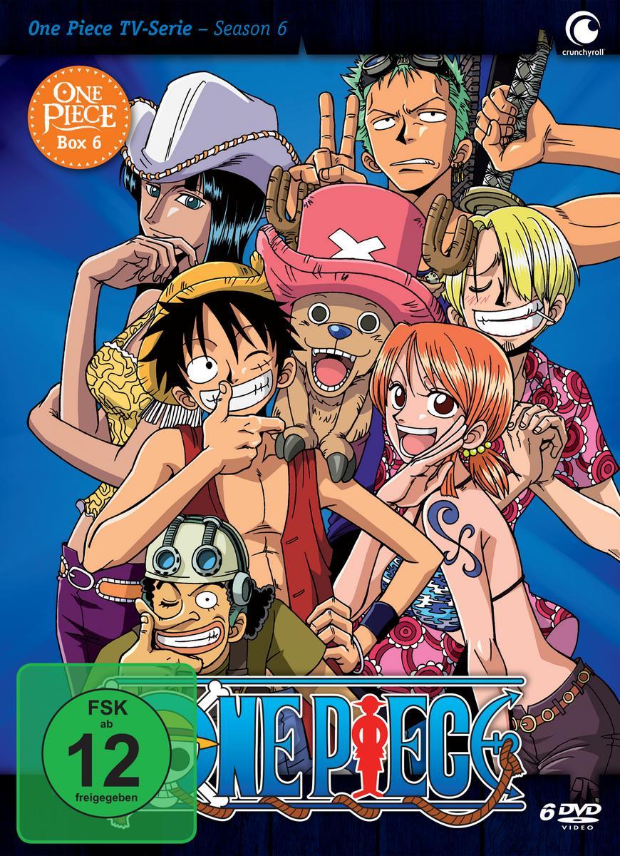 Vorderes Coverbild One Piece - TV-Serie - Box 6 (Episoden 163-195) [DVD] NEU
