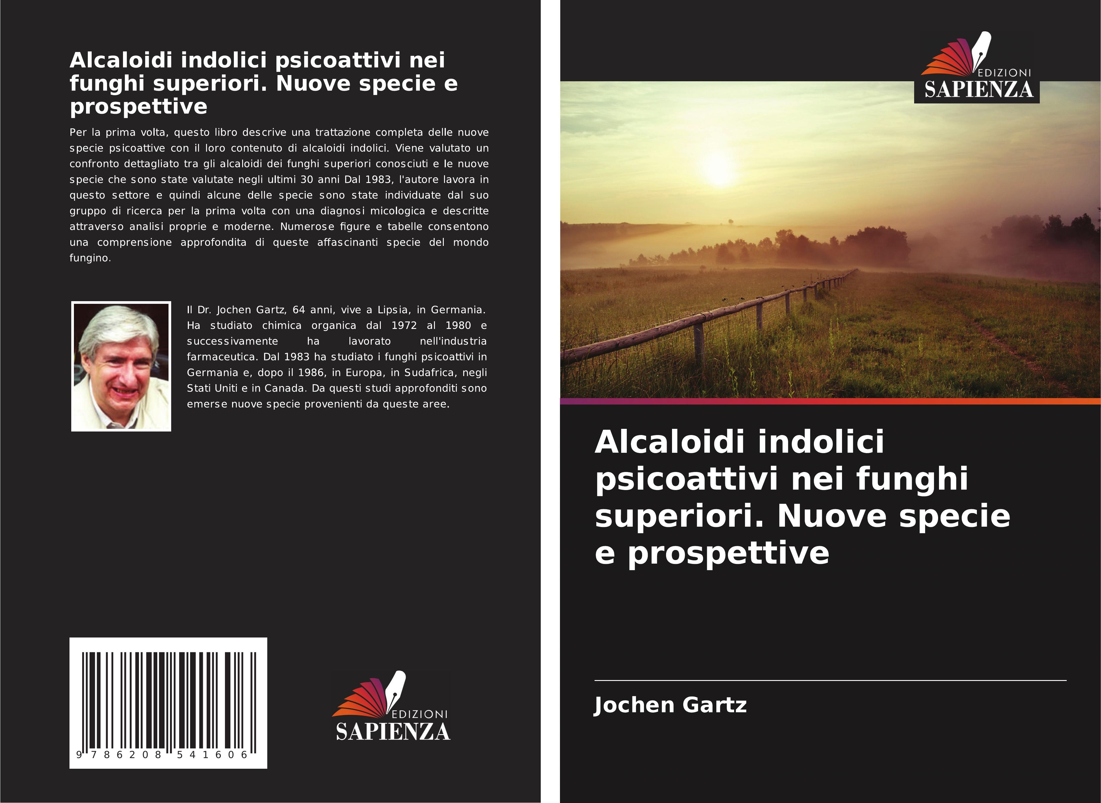 Vorderes Coverbild Alcaloidi indolici psicoattivi nei funghi superiori. Nuove specie e prospettive
