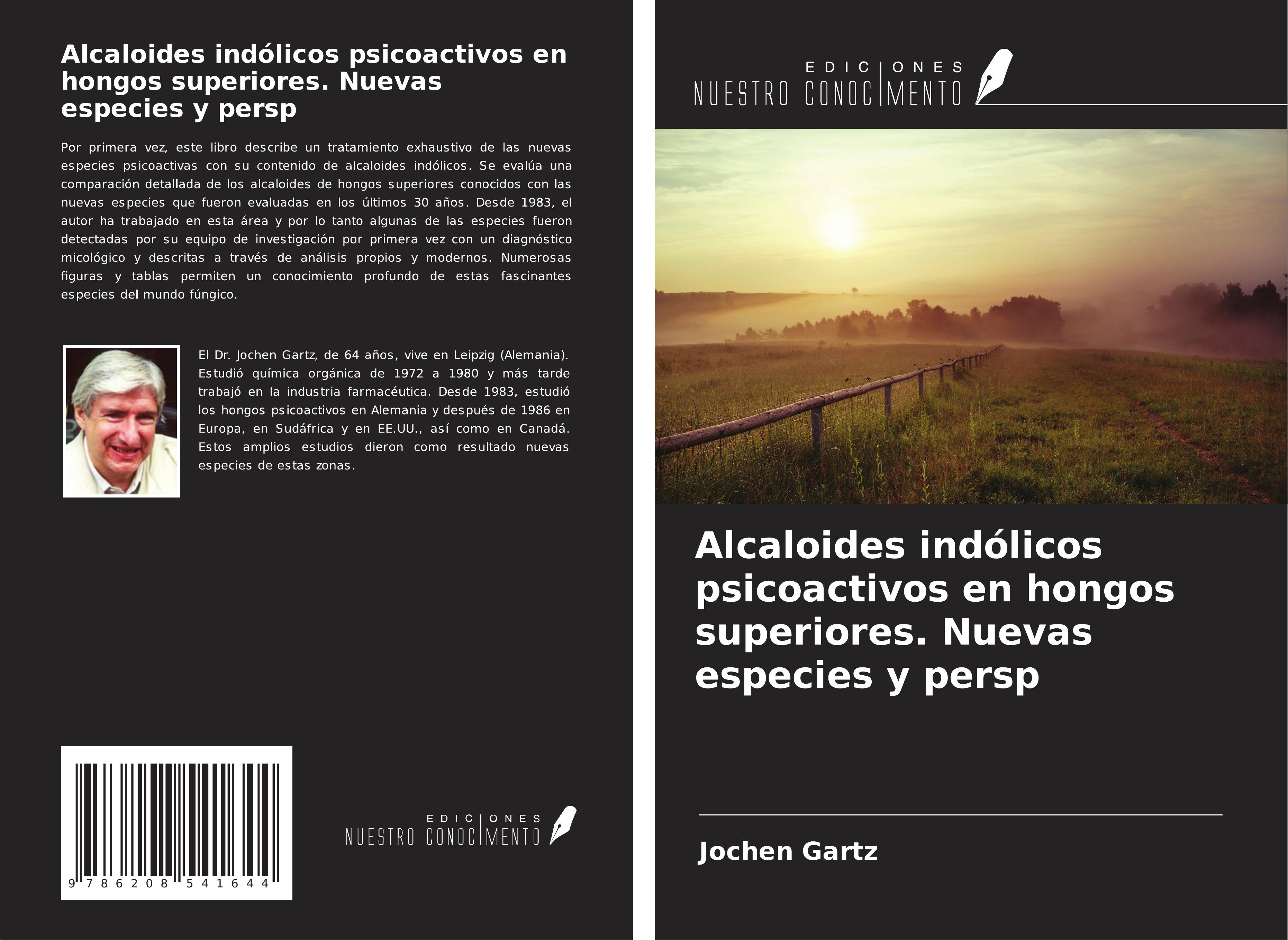 Vorderes Coverbild Alcaloides indólicos psicoactivos en hongos superiores. Nuevas especies y persp