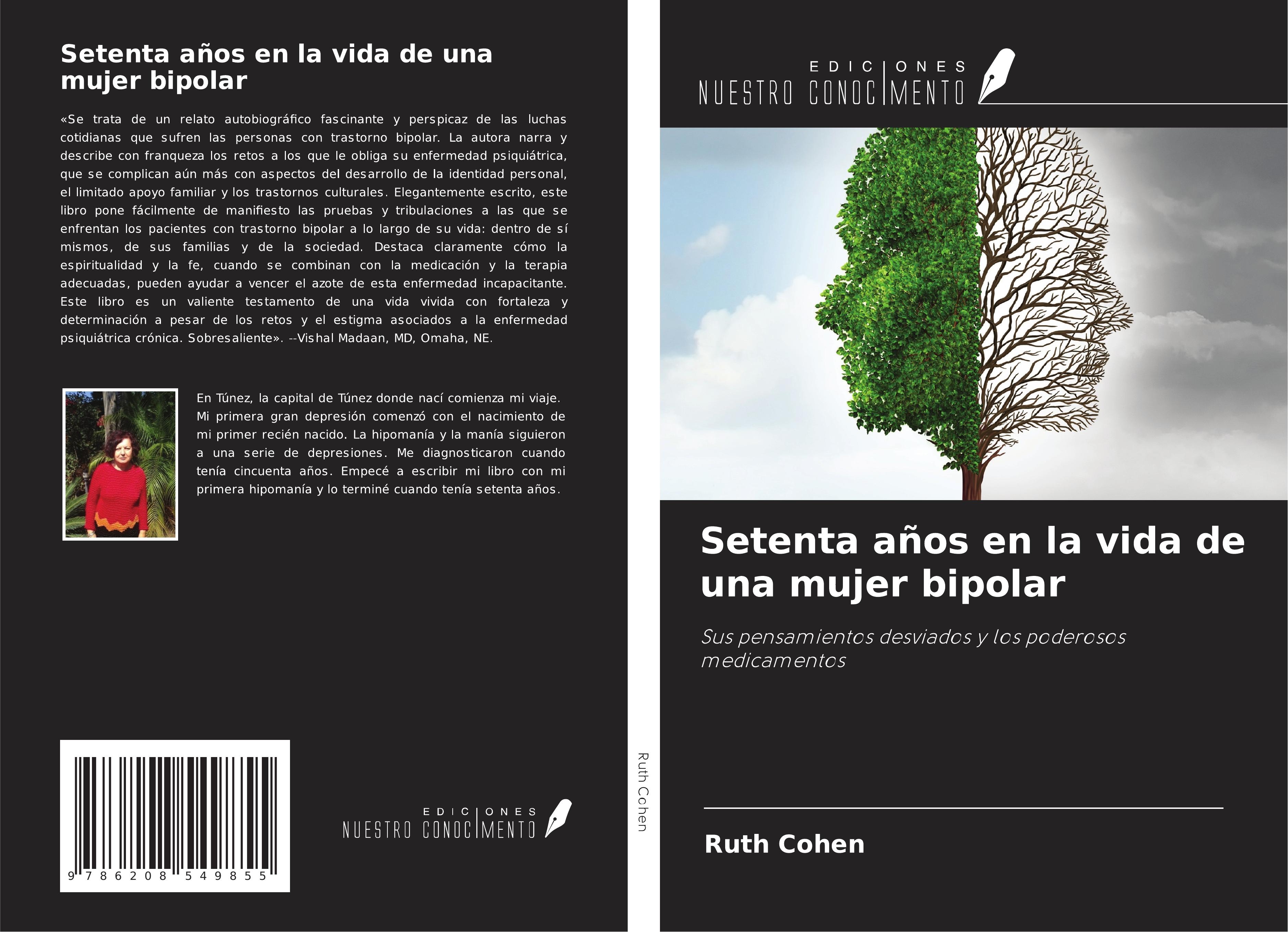 Vorderes Coverbild Setenta años en la vida de una mujer bipolar