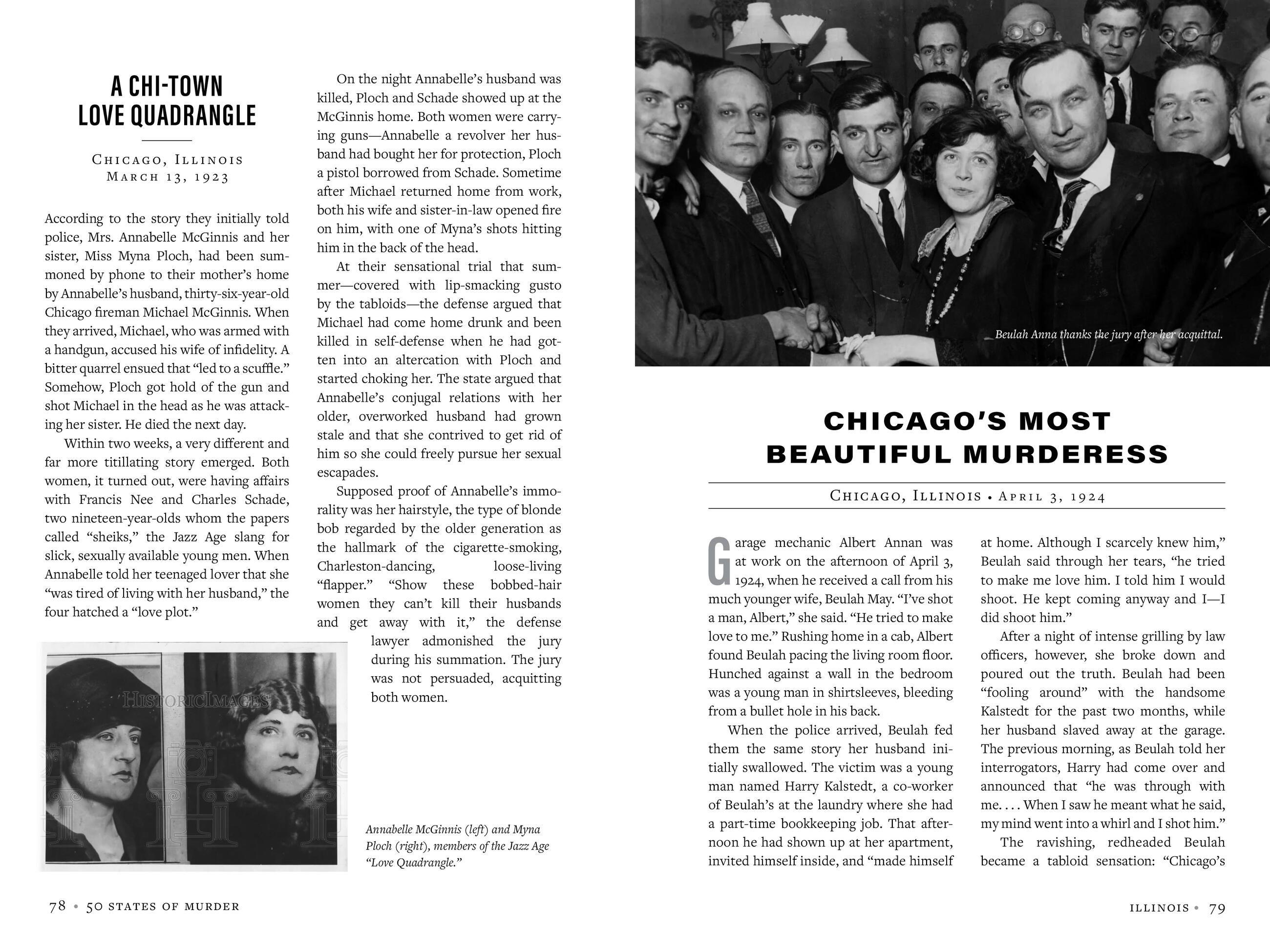 Beispielinhalt (Bild) 50 States of Murder