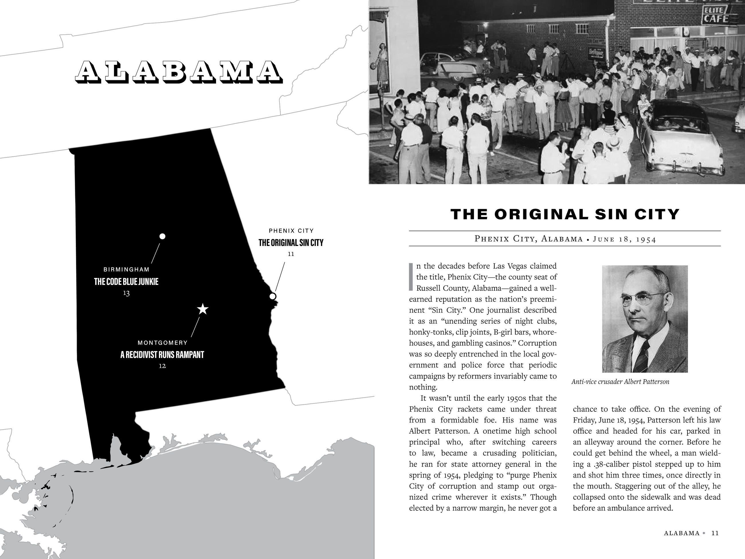 Beispielinhalt (Bild) 50 States of Murder