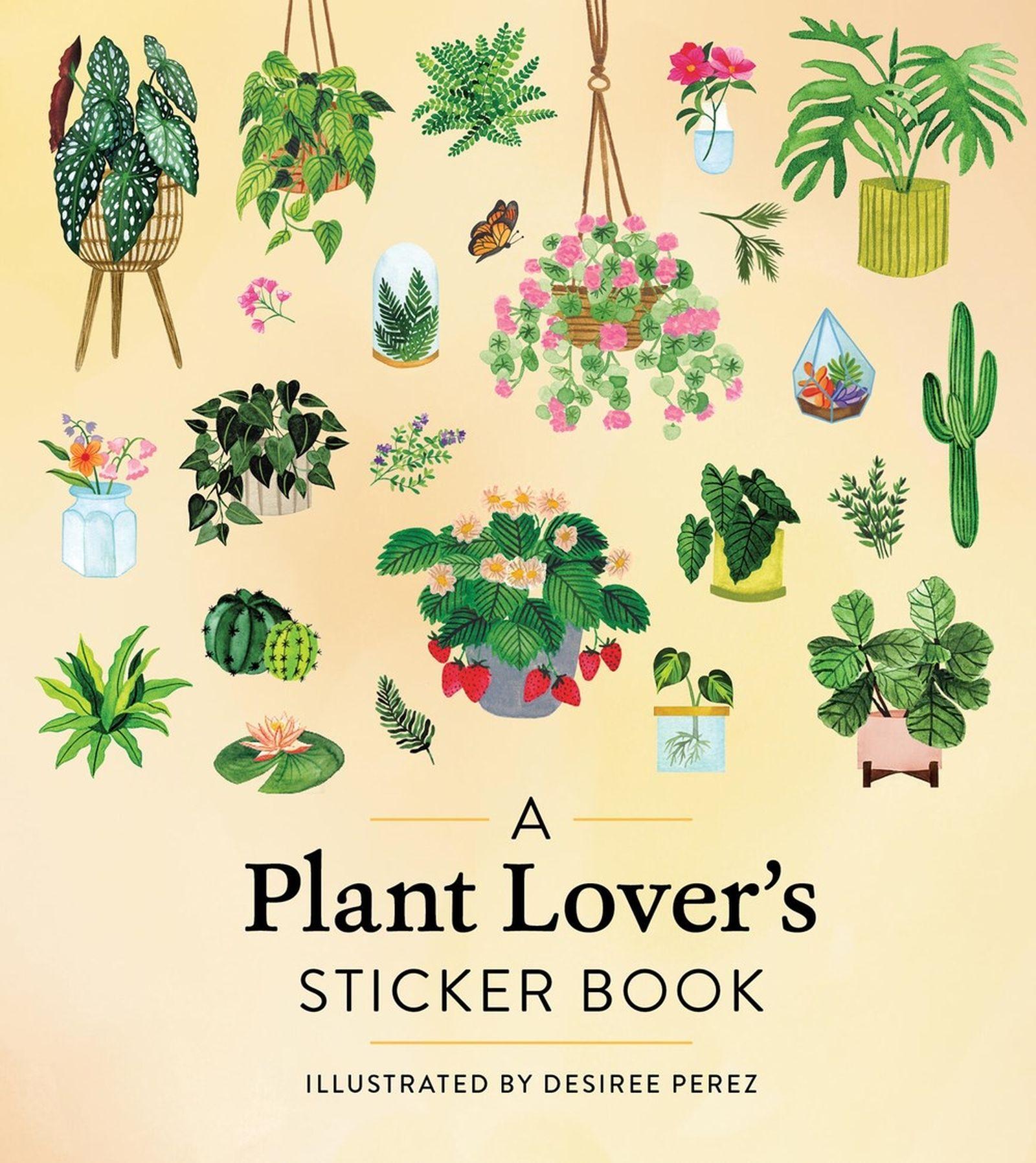Vorderes Coverbild A Plant Lover's Sticker Book