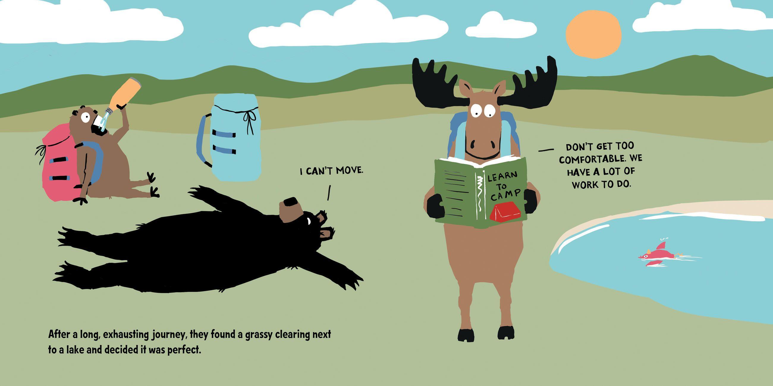 Beispielinhalt (Bild) Camping in the Wild