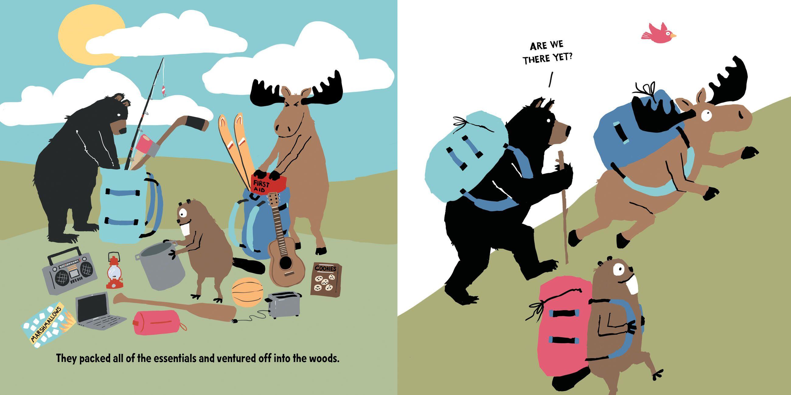 Beispielinhalt (Bild) Camping in the Wild