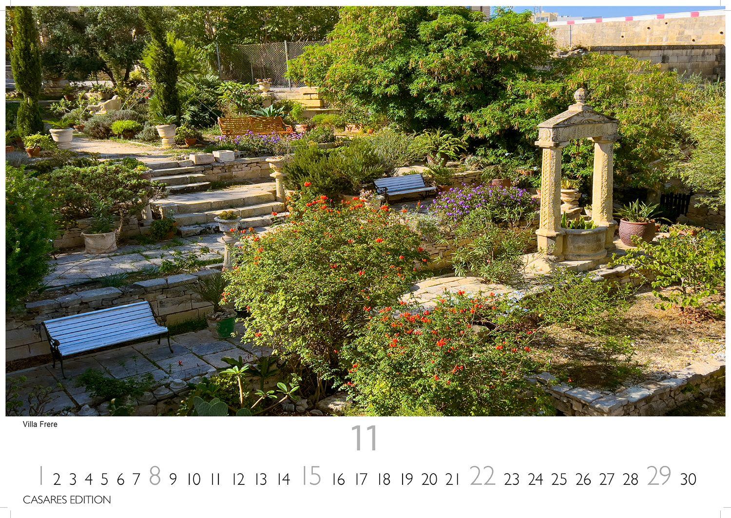 Beispielinhalt (Bild) Malta Kalender 2026 - Wandkalender | Fotokalender Südeuropa 35x50cm - Hochwertiger . mit atemberaubenden Fotos von Malta - ideal für Liebhaber der Insel und Reiseliebhaber.
