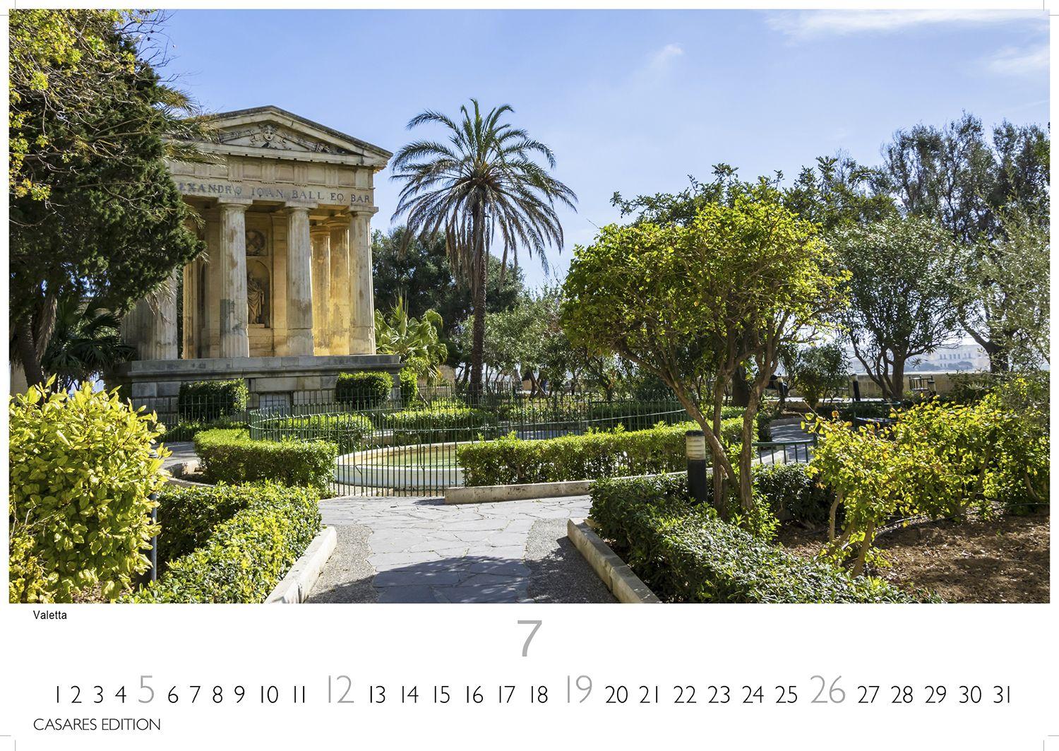Beispielinhalt (Bild) Malta Kalender 2026 - Wandkalender | Fotokalender Südeuropa 24x35cm - Hochwertiger . mit atemberaubenden Fotos von Malta - ideal für Liebhaber der Insel und Reiseliebhaber.