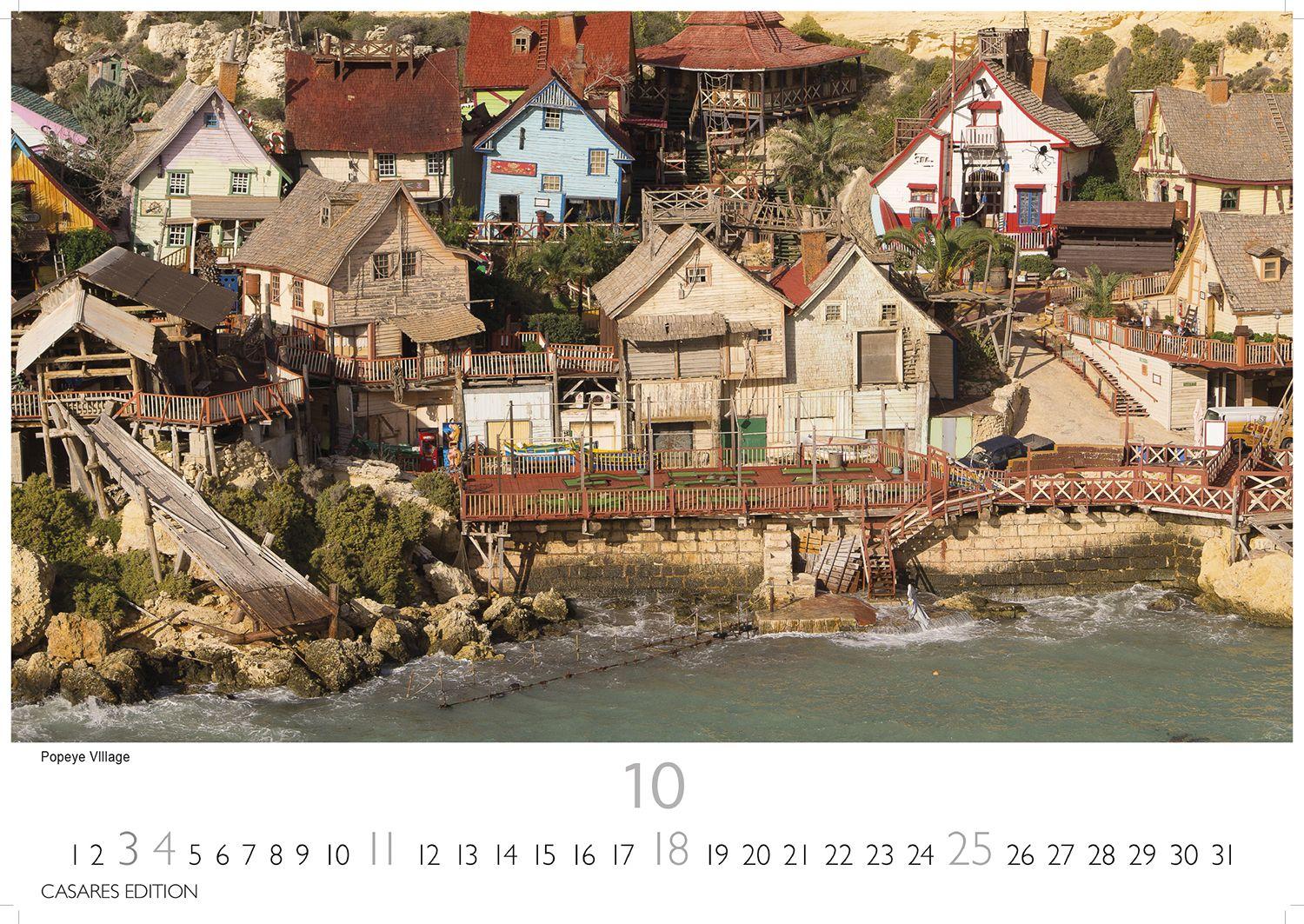 Beispielinhalt (Bild) Malta Kalender 2026 - Wandkalender | Fotokalender Südeuropa 24x35cm - Hochwertiger . mit atemberaubenden Fotos von Malta - ideal für Liebhaber der Insel und Reiseliebhaber.