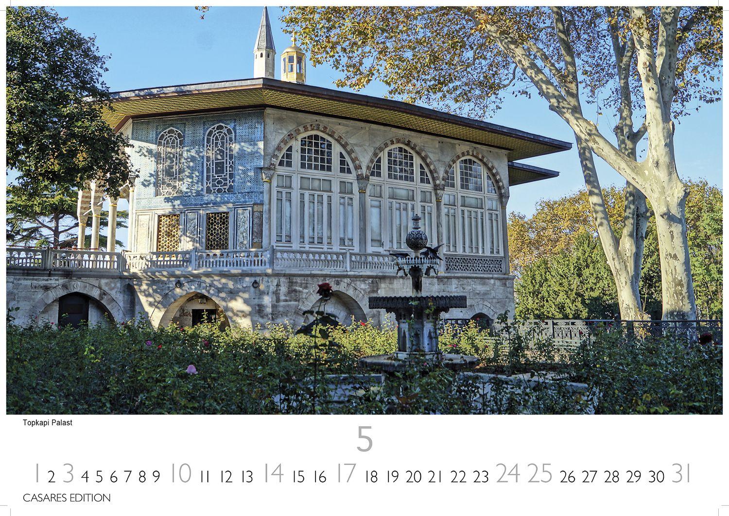 Beispielinhalt (Bild) Istanbul Kalender 2026 - Wandkalender | Fotokalender Türkei Vorderer Orient 24x35 cm | . mit 12 faszinierenden Fotografien von Istanbul | Premium-Design |