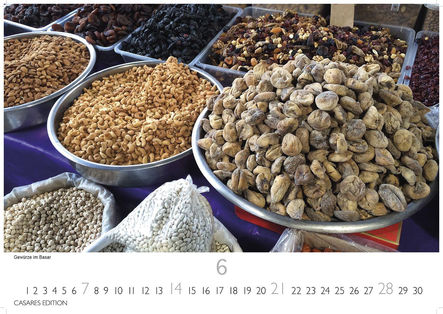 Beispielinhalt (Bild) Istanbul Kalender 2026 - Wandkalender | Fotokalender Türkei Vorderer Orient 35x50cm Großformat | . mit 12 faszinierenden Fotografien von Istanbul | Premium-Design |