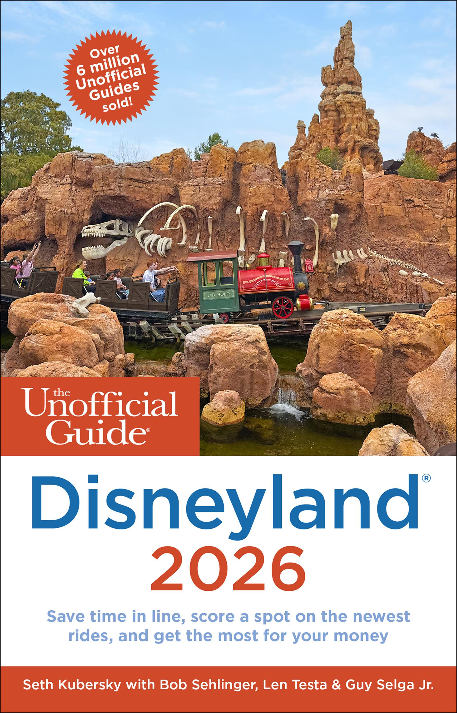 Vorderes Coverbild The Unofficial Guide to Disneyland 2026