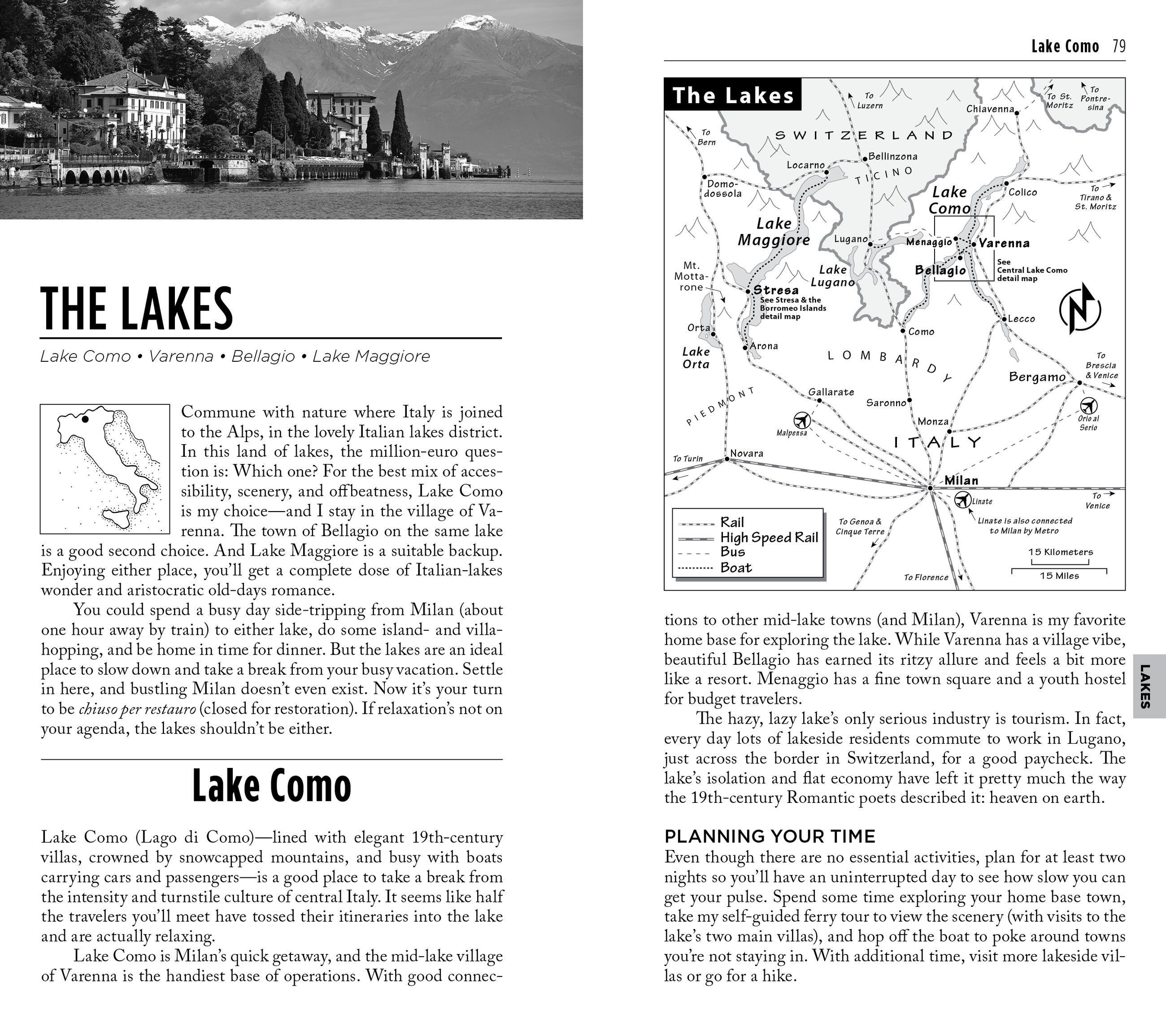 Beispielinhalt (Bild) Rick Steves Snapshot Milan & the Italian Lakes