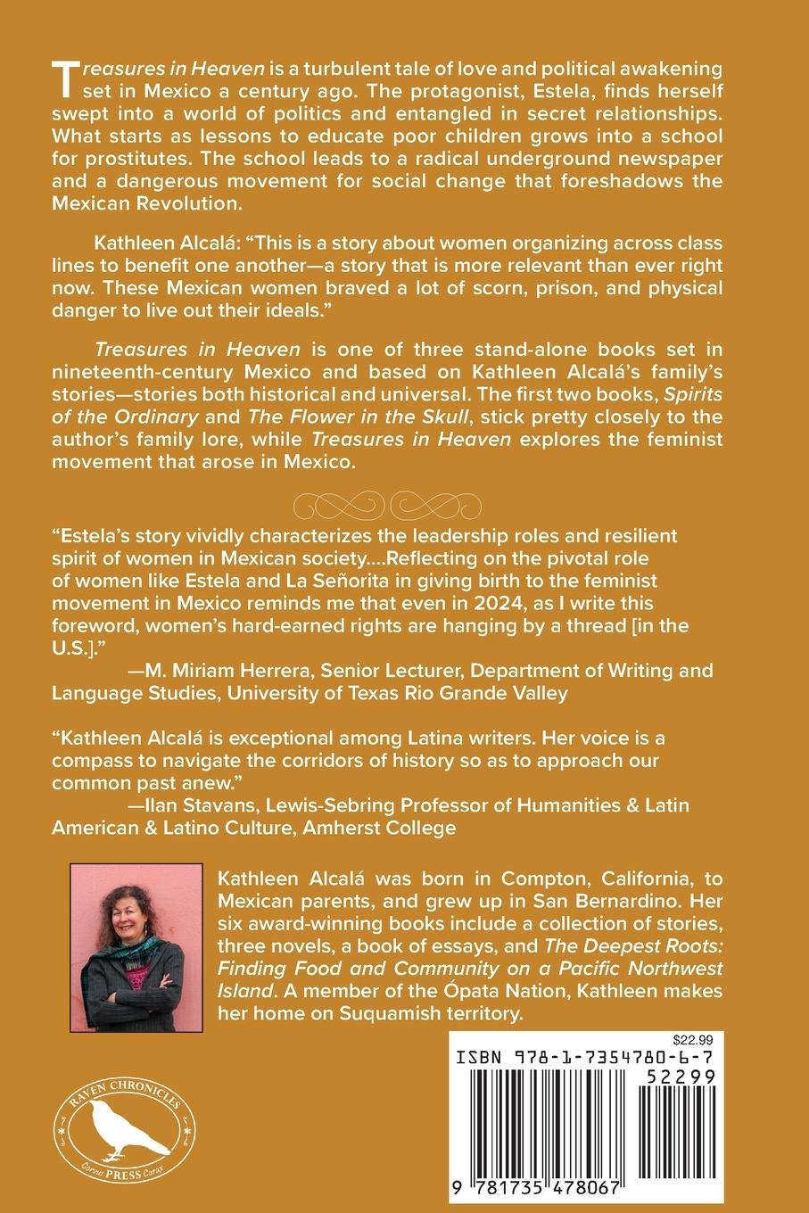 Rückseitencover Treasures in Heaven