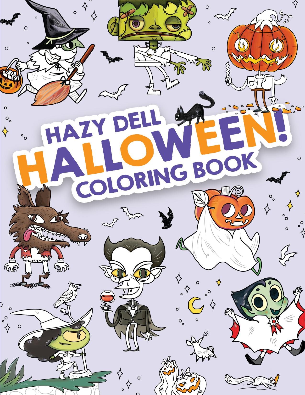 Vorderes Coverbild Hazy Dell Halloween!