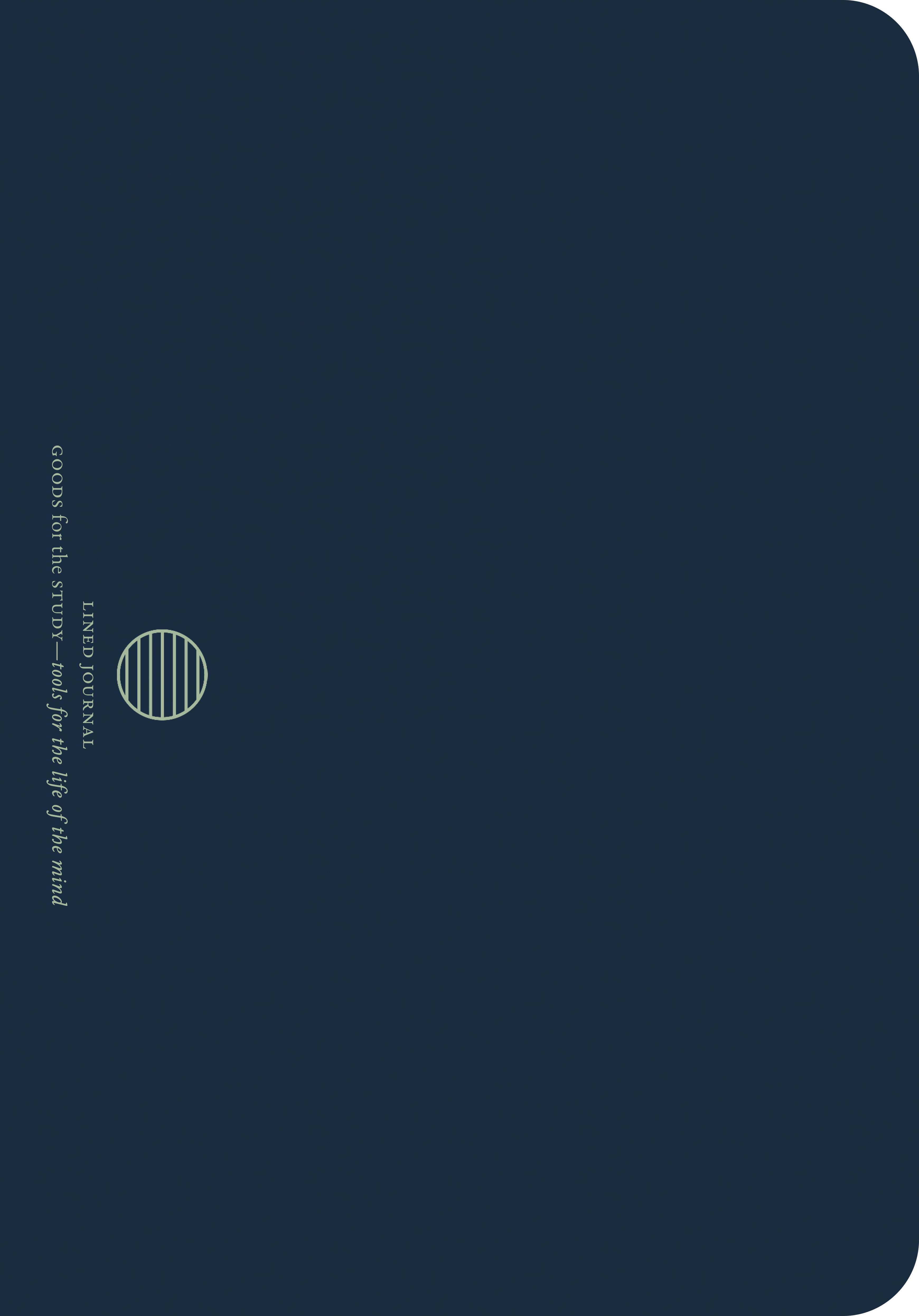 Vorderes Coverbild Midnight A5 Flex Journal