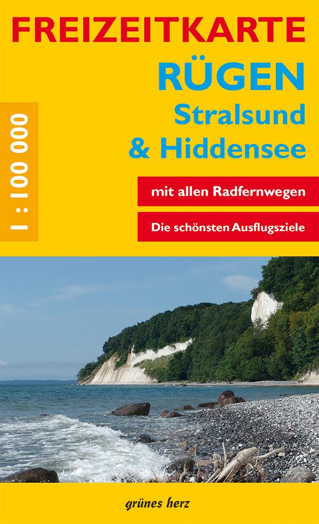 Vorderes Coverbild Freizeitkarte Rügen