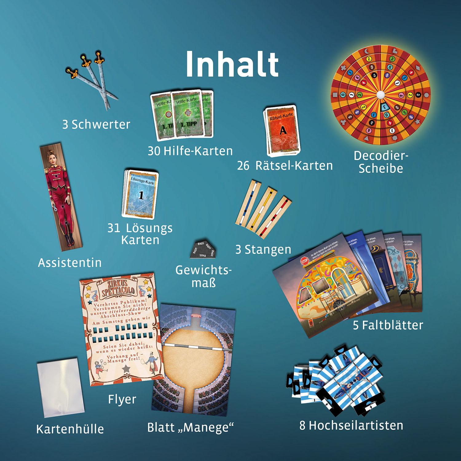 Beispielinhalt (Bild) EXIT® - Das Spiel: Die letzte Vorstellung