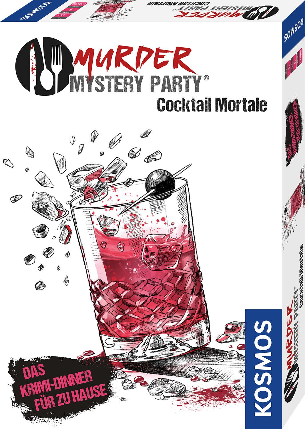 Vorderes Coverbild Murder Mystery Party Cocktail Mortale
