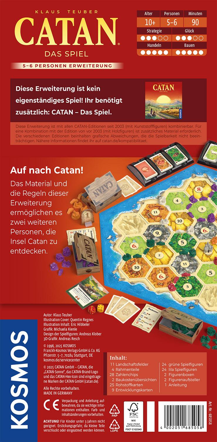 Beispielinhalt (Bild) CATAN - Das Spiel - 5/6