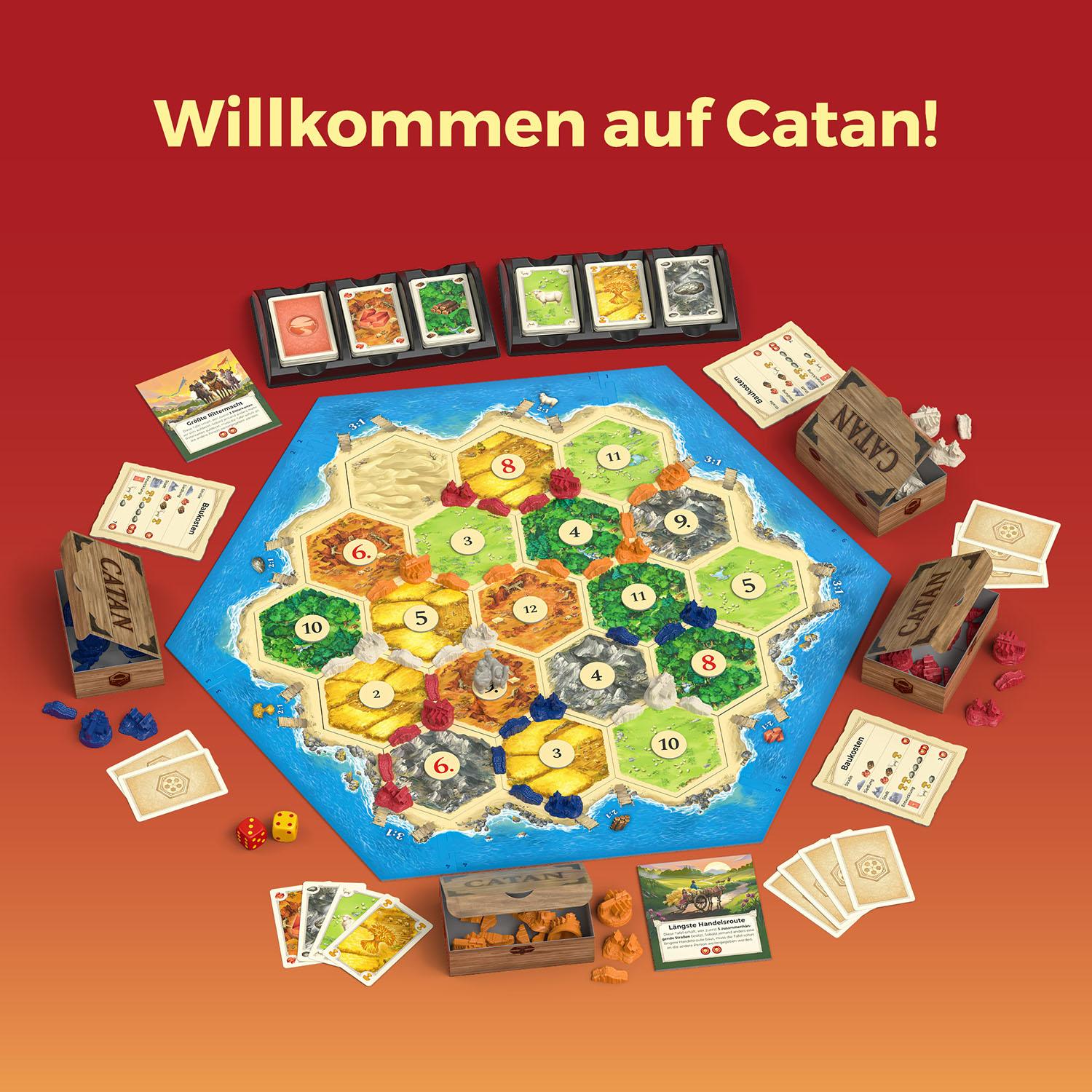Beispielinhalt (Bild) CATAN - Das Spiel