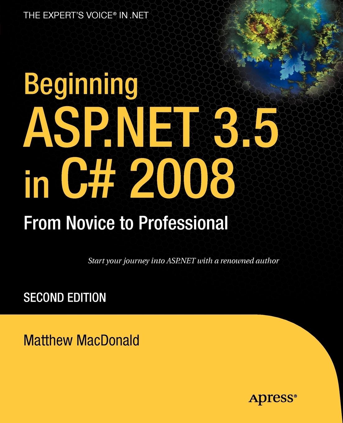 Vorderes Coverbild Beginning ASP.Net 3.5 in C# 2008