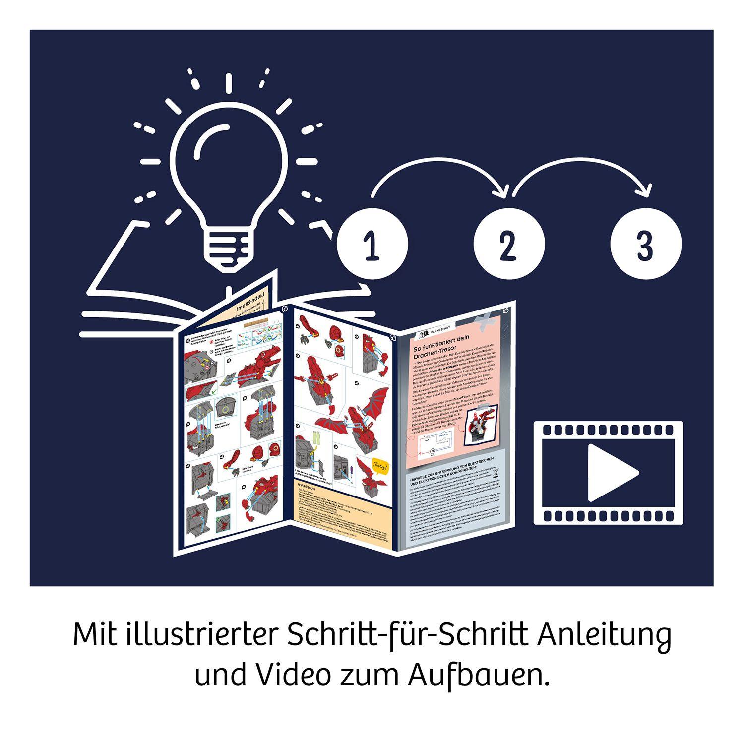 Beispielinhalt (Bild) Fun Science Drachen-Tesor