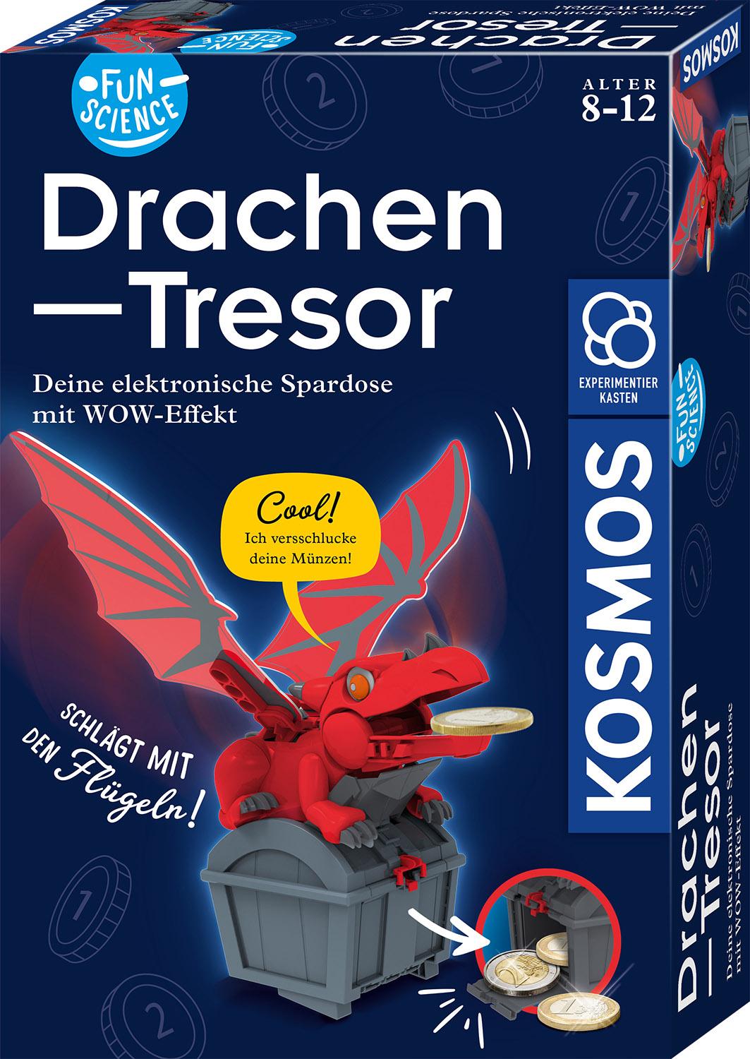 Vorderes Coverbild Fun Science Drachen-Tesor